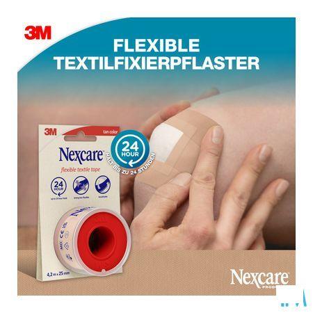 Nexcare 3M Textile Flexibele Tape 4,2m x 25mm Nt04-2