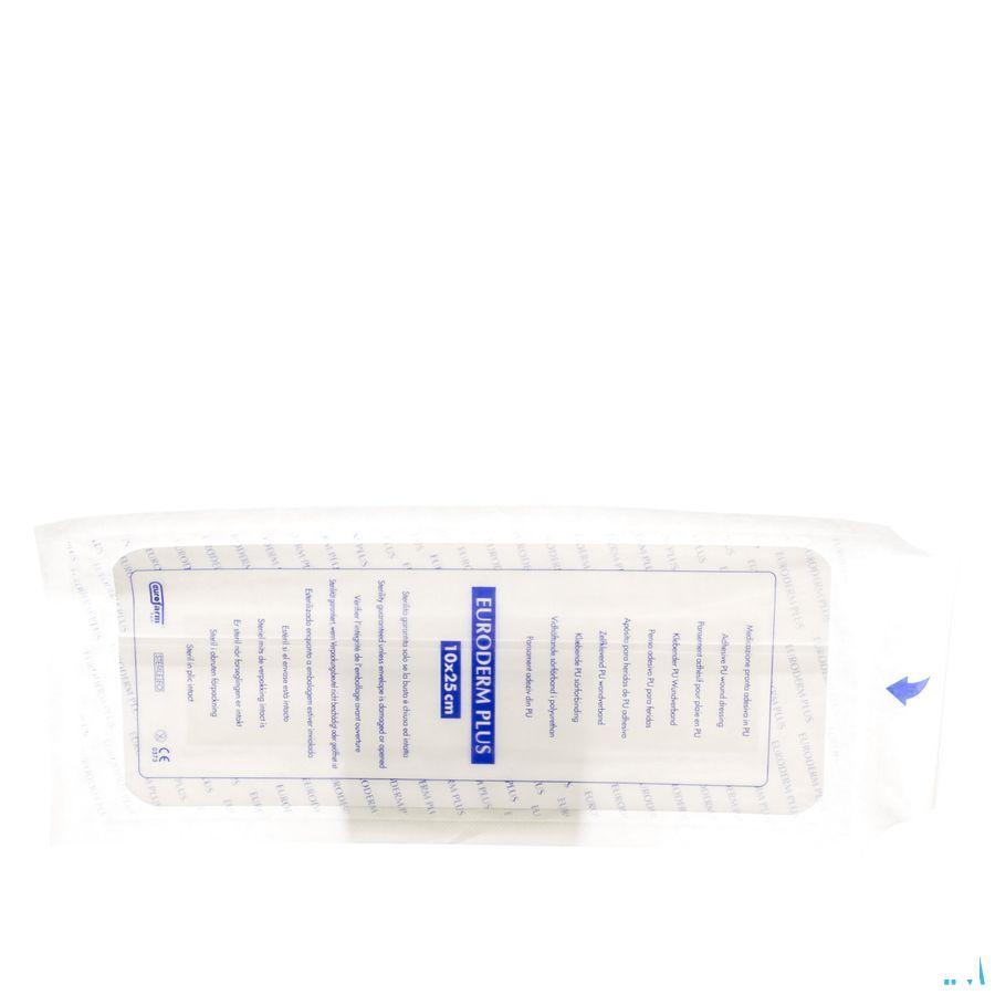 Euroderm Plus 10 x 25cm 1 Pleister Steriel
