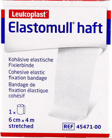 Elastomull Haft Fixatiewindel Coh. 6cmx4m 4547100