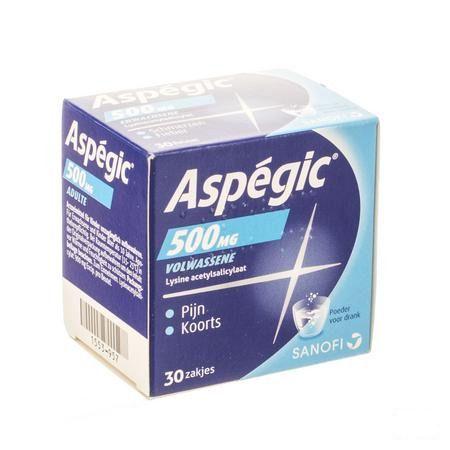 Aspegic 500 Pulv 30x 500 mg