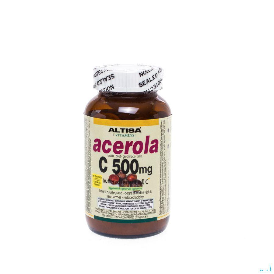 Altisa Vit C Acerola kauwtabletten 100  -  Dieximport