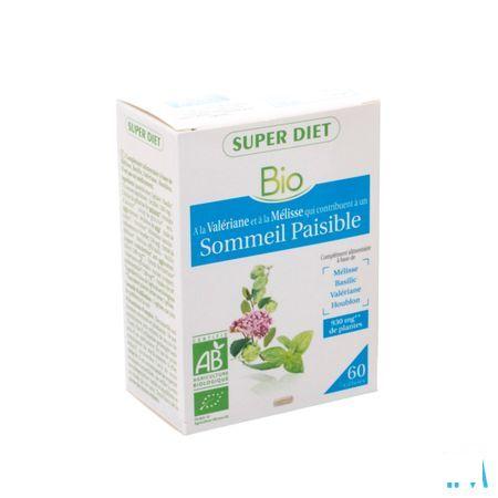 Super Diet Complexe Sommeil Bio Capsule 60  -  Superdiet Laboratoires