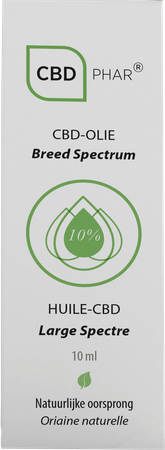 Cbd Huile Large Spectre 10% 10 ml Cbd-Phar