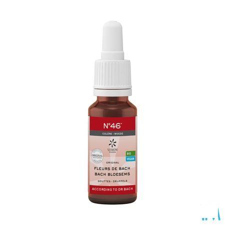 Fleurs De Bach Bio Nr 46 Gouttes Colere 20 ml  -  Eureka Pharma
