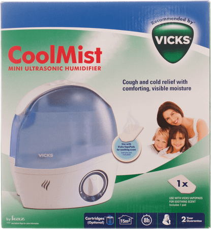 Vicks Vh-5000e Luchtbevochtiger Ultrasoon 