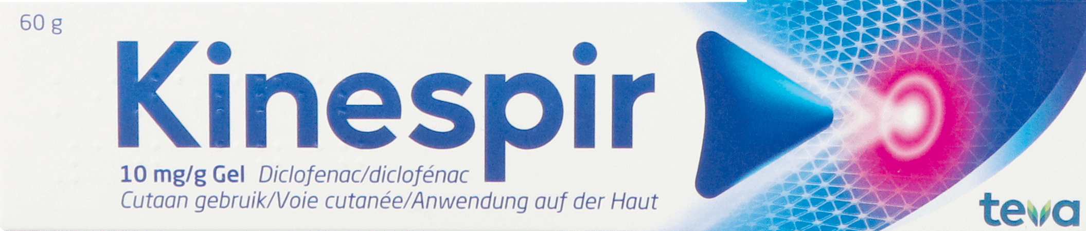 Kinespir 10 mg/G Gel 60 g