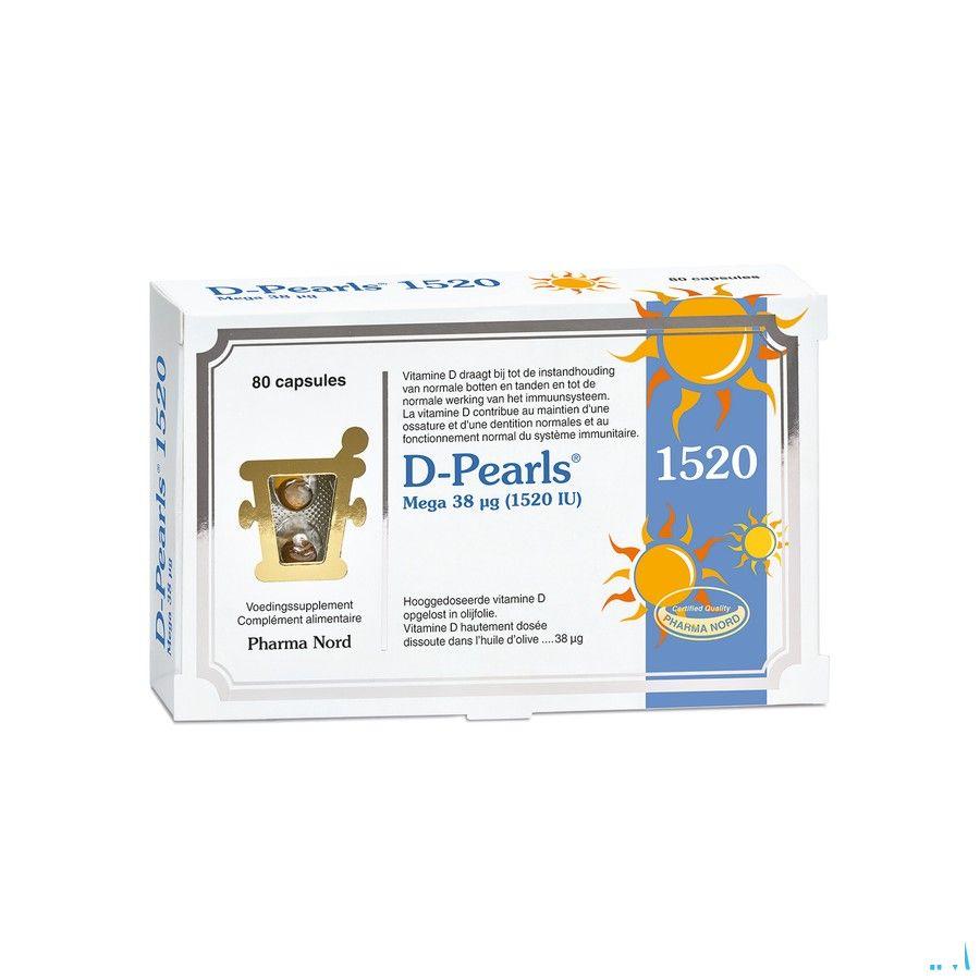 D-pearls 1520 Capsule 80  -  Pharma Nord