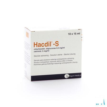Hacdil-s 10x 15 ml Ud Bottelpack  -  Molnlycke Healthcare