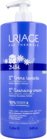 Uriage Bb 1Ere Creme Lavante 1L