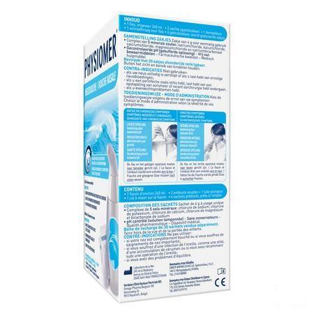 Physiomer Douche Nasal + Sel Mer 6 Sach