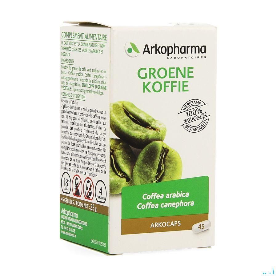 Arkogelules Cafe Vert Capsule 45  -  Arkopharma