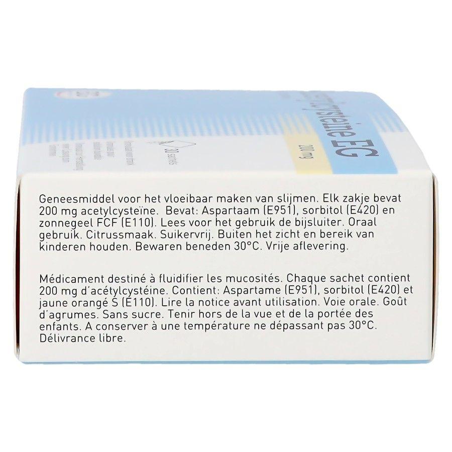 Acetylcysteine EG Sachets 30x200 mg  -  EG