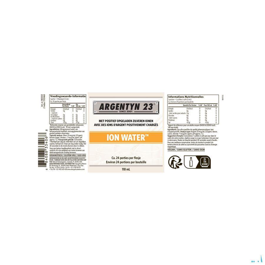 Argentyn 23 Ion Water Polyseal 118ml