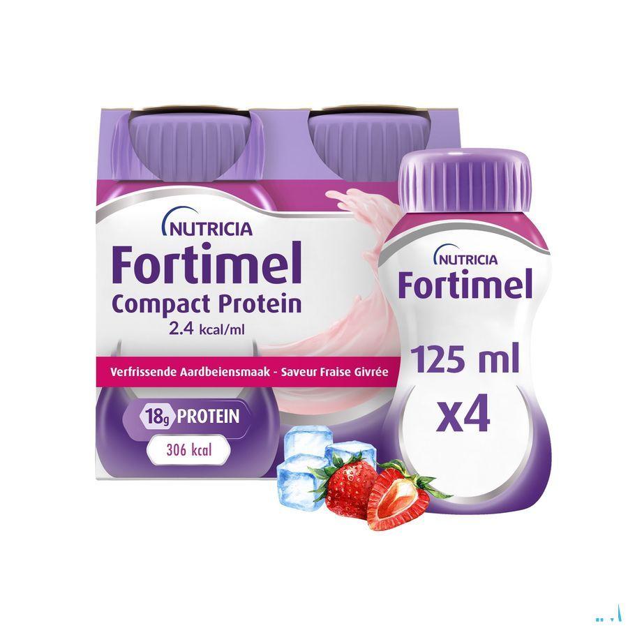Fortimel Compact Protein Verfriss.Vruchten 4 x 125 ml