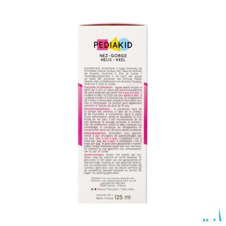 Pediakid Neus Keel Drink Oplossing Flacon 125 ml