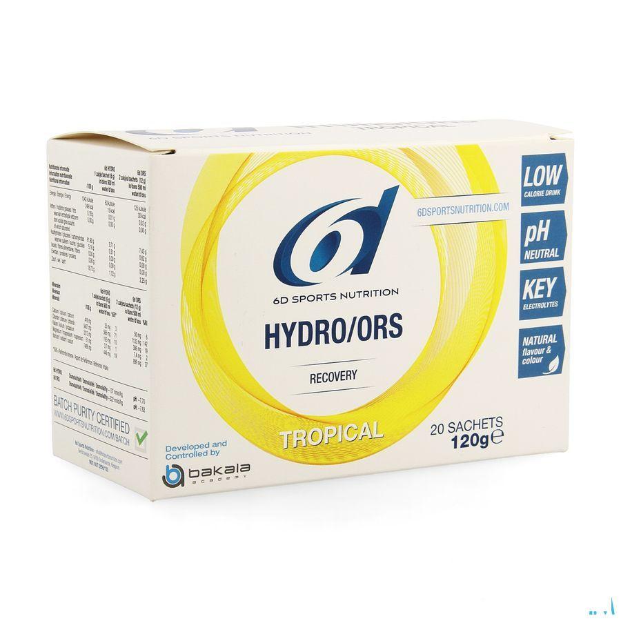 6d Sixd Hydro Ors Tropical Zakjes 20