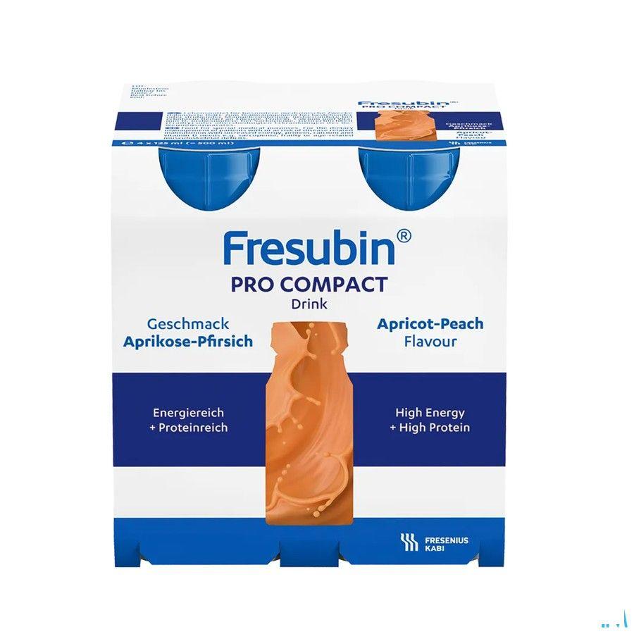 Fresubin Pro Compact Abrikoos Perzik 4X125ml