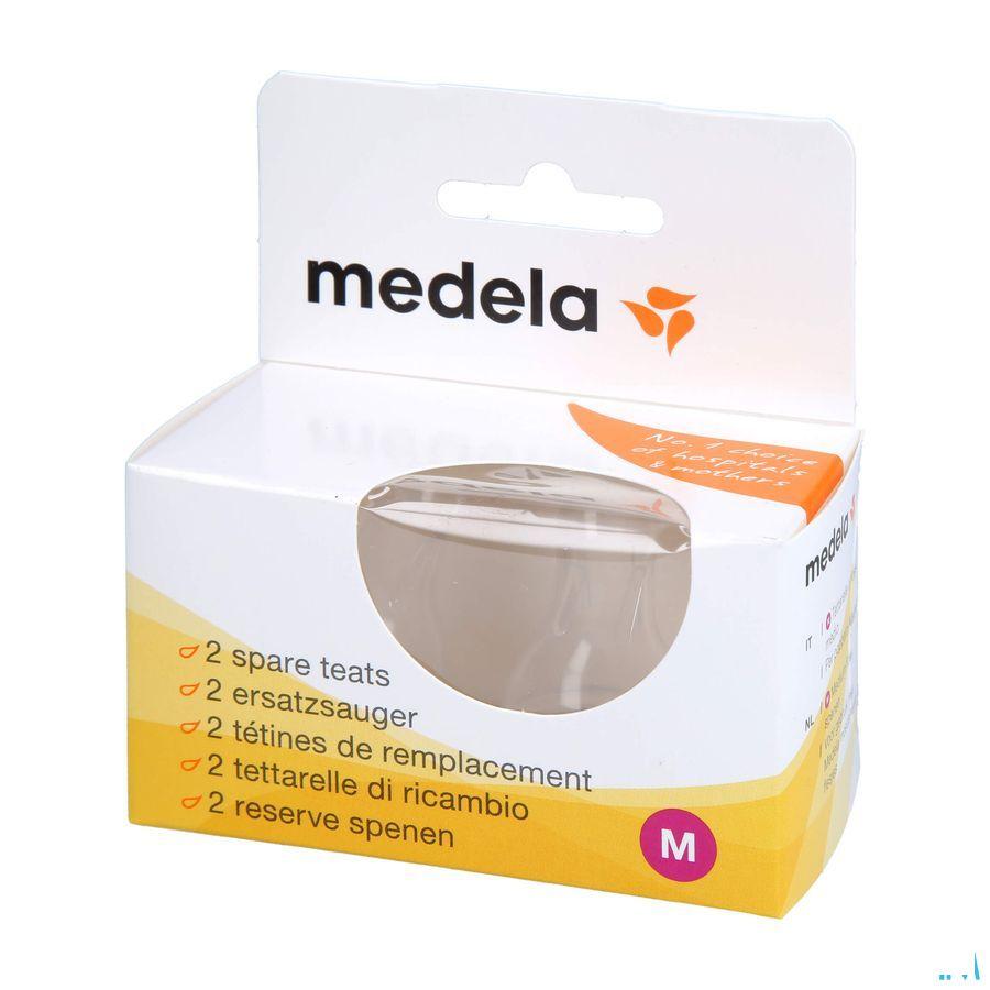 Medela Speen Silicoon Medium Flow 2  -  Medela