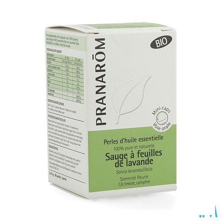 Parels Bio Lavendel Salie Ess Olie 60  -  Pranarom