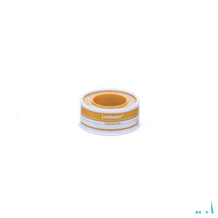 Leukopor Deksel Kleefpleist. 1,25cmx5,0m 1 0247100