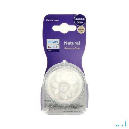 Philips Avent Natural 3.0 Zuigspeen 6M+ T5 1