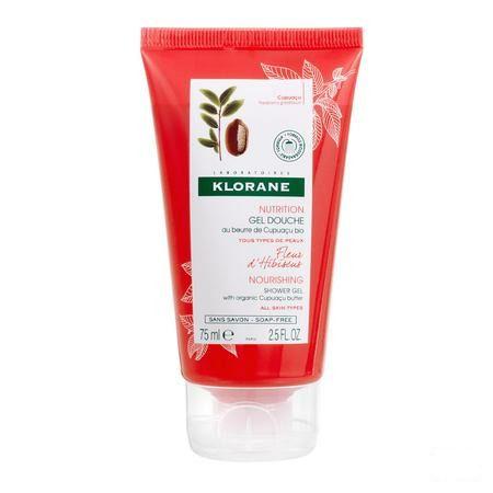 Klorane Lichaam Douchegel Hibiscusbloem 75 ml