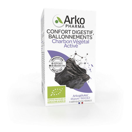 Arkocaps Plantaardig Kool Capsule 150  -  Arkopharma