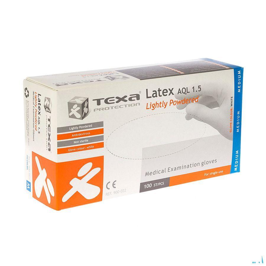 Cmt Handschoenen Latex Wit Lp L 100  -  Infinity Pharma