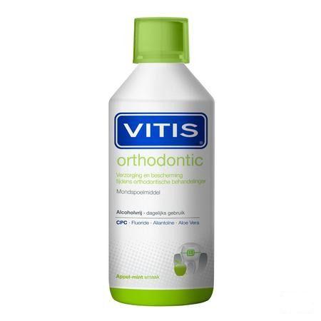 Vitis Orthodontic Mondspoelmiddel 500 ml 3975  -  Dentaid