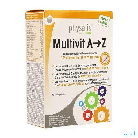 Physalis Multivit A-Z Comp 45 Nf  -  Keypharm