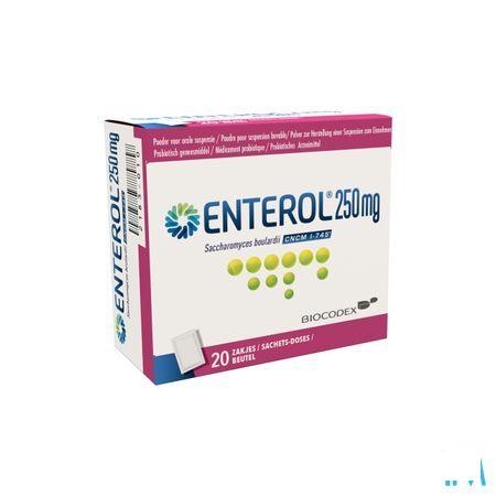 Enterol 250 mg Pulv Zakjes 20