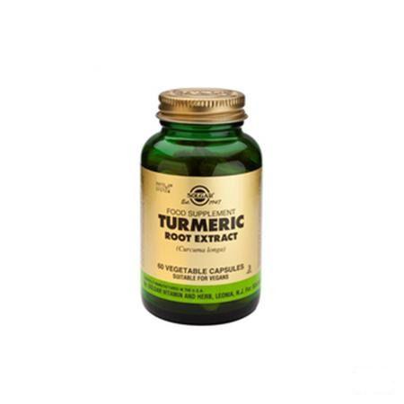Turmeric Root Extract (curcuma) V-Capsule 60  -  Solgar Vitamins