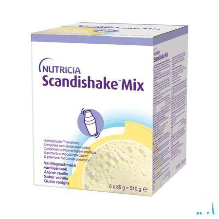 Scandishake Mix Vanille Sach 6X85G Nf