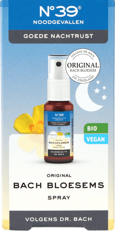 Fleurs De Bach Bio Nr 39 Urgence Nuit Spray 20 ml  -  Eureka Pharma