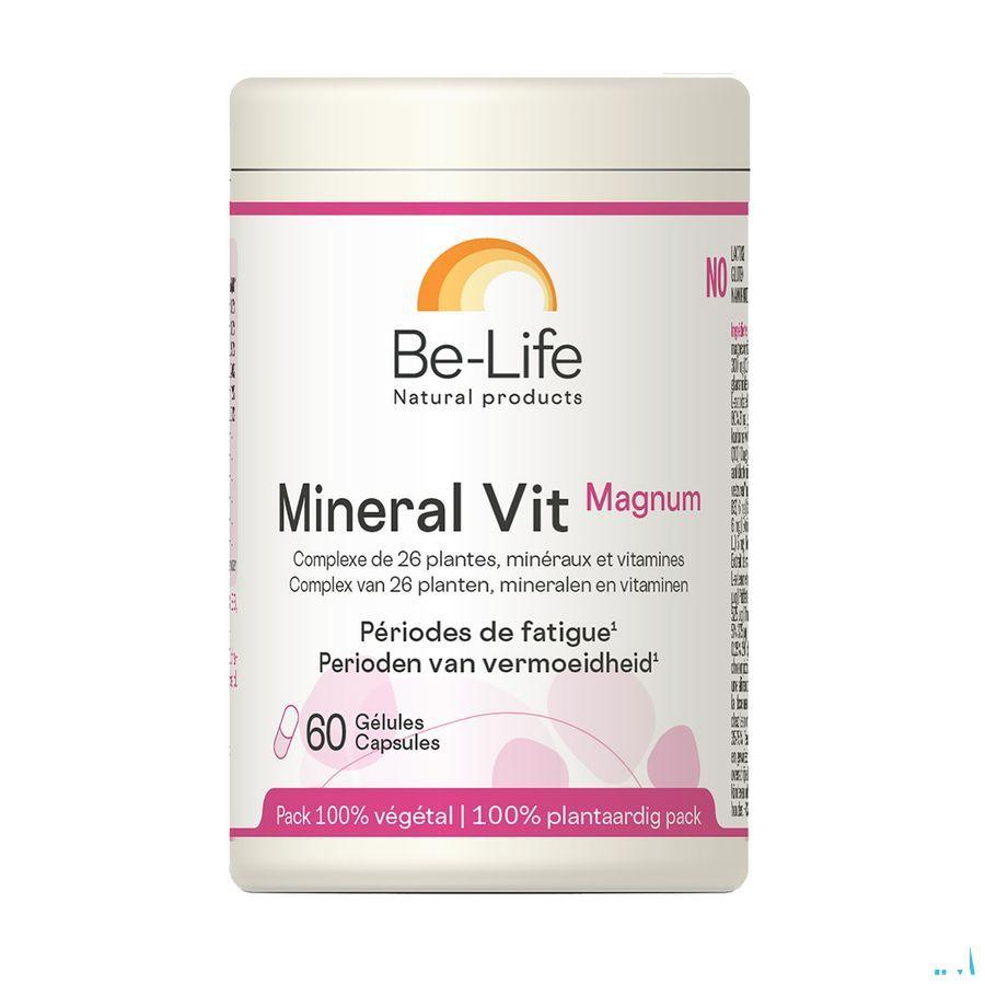 Mineral Vit Magnum Be Life Gel 60  -  Bio Life