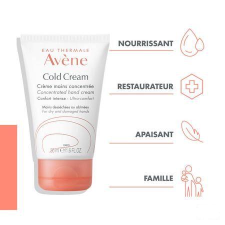 Avene Cold Cream Handcreme Geconc. 50 ml  -  Avene