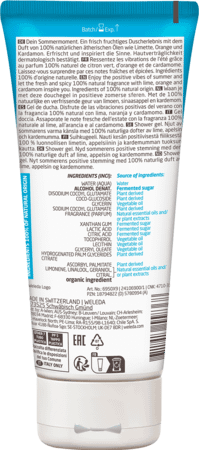 Weleda Creme Douche Summer Garden Lim. Ed. 200 ml  -  Weleda