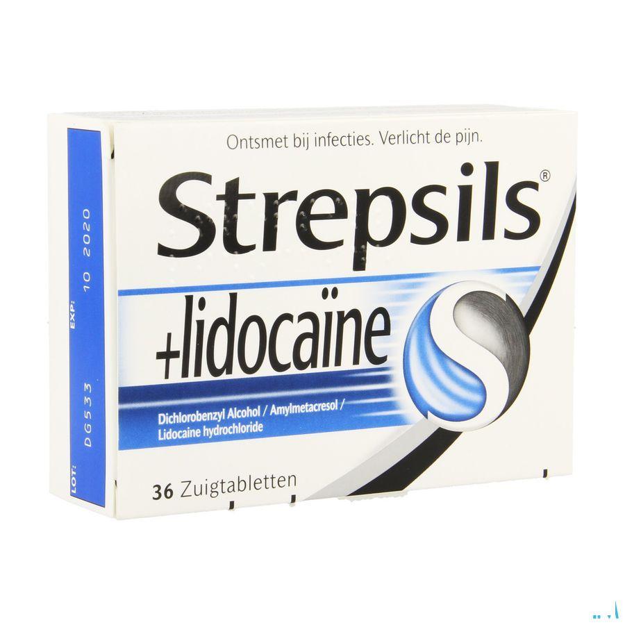 Strepsils + Lidocaine Pastille 36