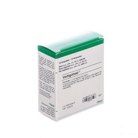 Vertigoheel Ampullen 10x1,1ml  -  Heel