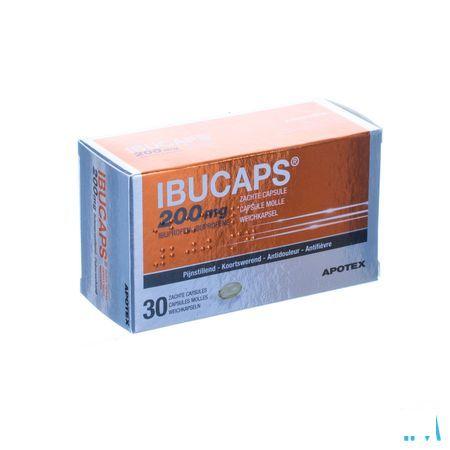 IbuCapsule 200 mg Apotex Capsule Doux 30