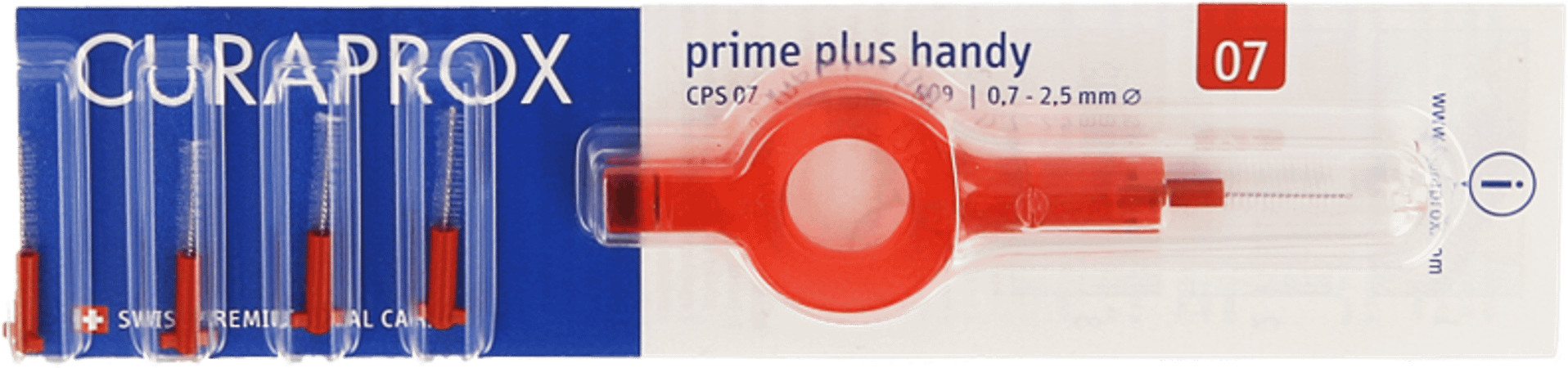Curaprox Brosse Interdent.prime Droit Rouge 5