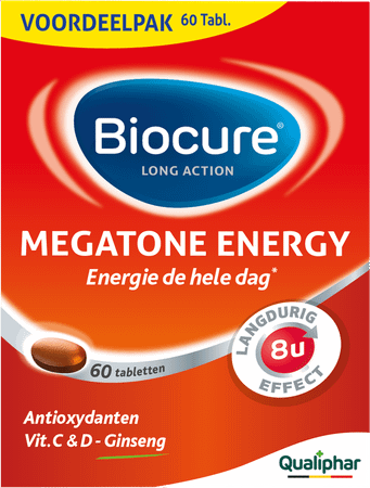 Biocure Megatone Energy La Comp 60  -  Qualiphar