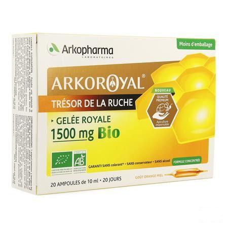 Arkoroyal Koninginnebrij Bio 1500 mg Ampullen 20x10 ml  -  Arkopharma