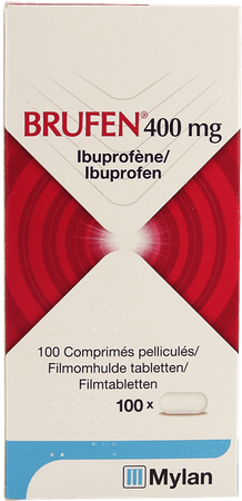 Brufen 400 mg Filmomhulde Tabletten 100 X 400 mg