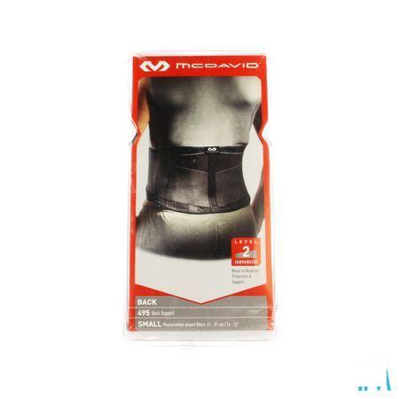 Mcdavid Lightweight Back Support Black S 495