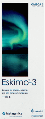 Eskimo-3 Limoen 105 ml 175  -  Metagenics