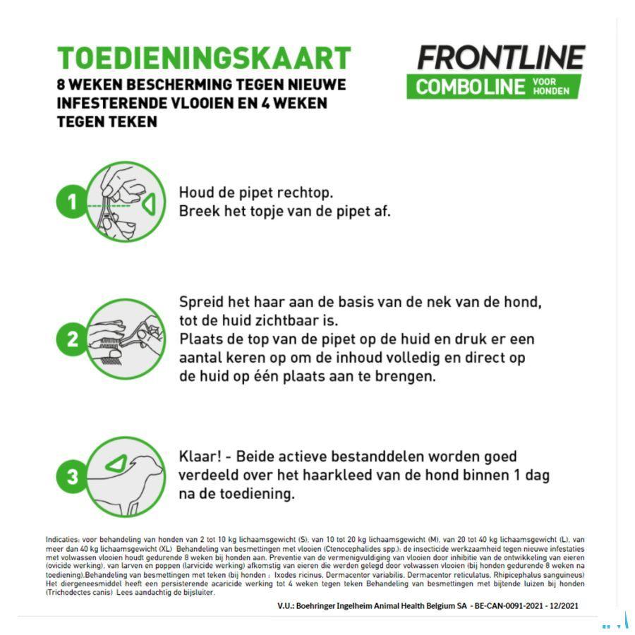 Frontline Combo Line Dog S 2-10kg 6x0,67ml