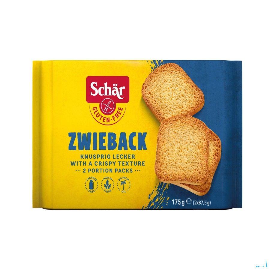 Schar Zwieback Biscottes 175 gr  -  Revogan