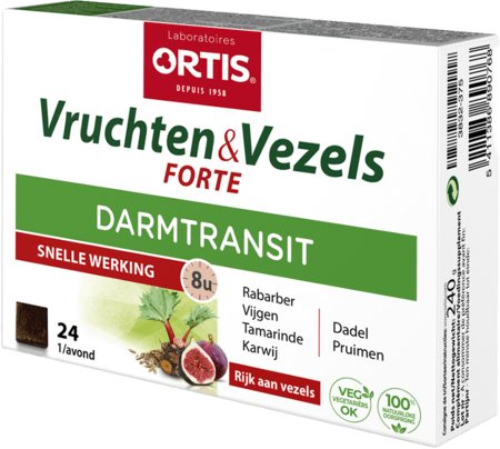 Ortis Fruits & Fibres Forte Cubes 24  -  Ortis