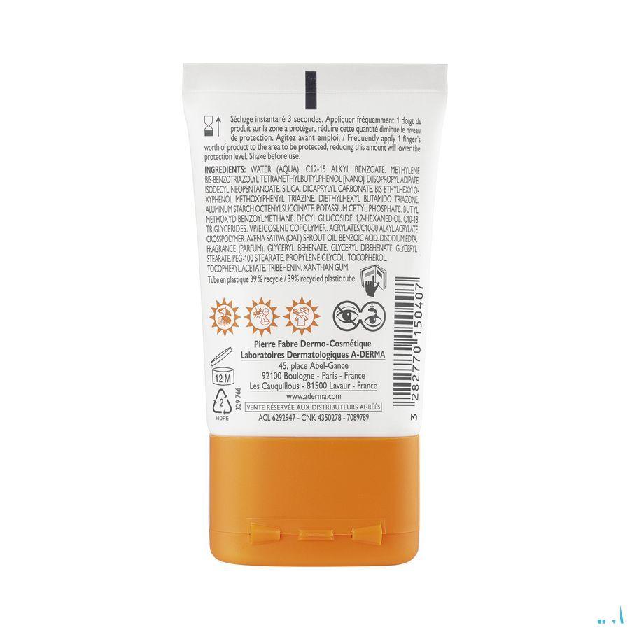 Aderma Protect Pocket Fluide Onzichtbare Ip50 + 30 ml  -  Aderma